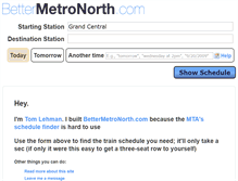 Tablet Screenshot of bettermetronorth.com